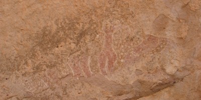 38 Wadi Afozidjar  restes d   anthropomorphes en style classique des Te  tes Rondes