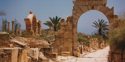 08 Leptis Magna restes portiques p2f