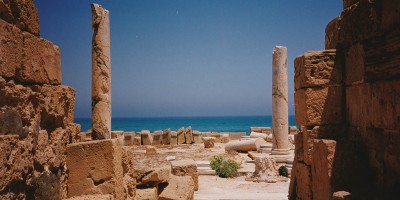 20 Leptis Magna vue sur la mer p2f